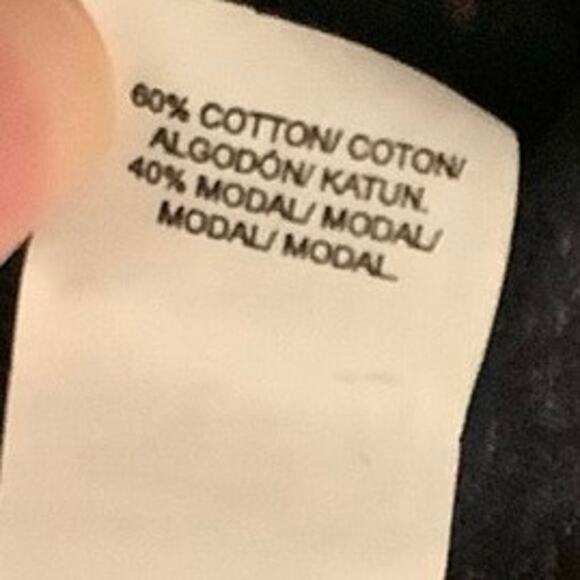 Lucky Brand Women Long Sleeve Floral Top Tshirt Blue Boho Cottage Fairy Size XS - Picture 7 of 8